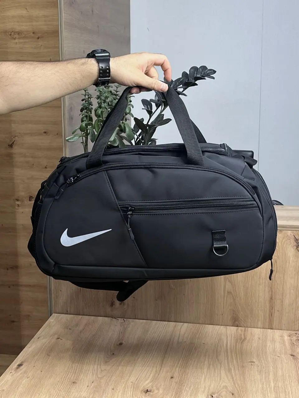 کیف ورزشی پارچه دیبا مدل جا کفشی دار 3502